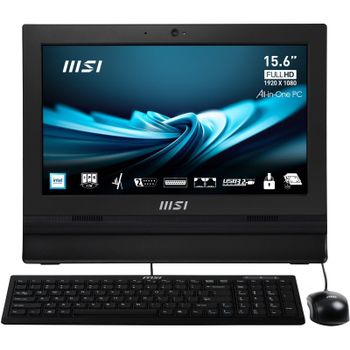 PC Sobremesa MSI Pro AP162T Intel N100 4GB 256GB SSD Full HD Táctil WiFi Negro