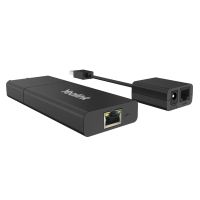transmisor receptor de red yealink usb2cat5e-ext 40 m cat5e negro