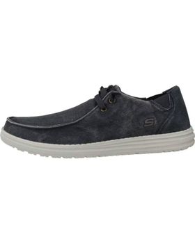 de SKECHERS ZAPATILLAS LONA 66387 MARINO AZUL