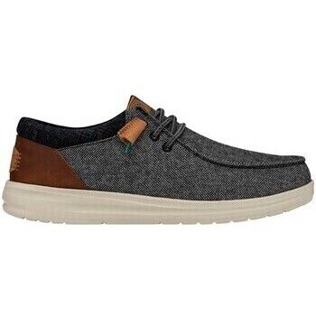 HEYDUDE Zapatos BLUCHER WALLY GRIP WOOL GRIS para hombre