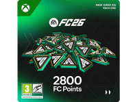 xbox series x s  one ea sports fcr 26 2800 fc points codigo de descarga juego base se vende por separado
