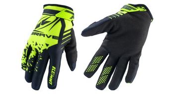 Par de guantes amarillos valientes kenny