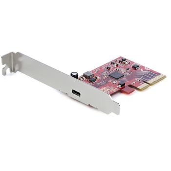 Tarjeta de Red Startech ASM3242 PCIe 3.0 x4 USB-C 3.2 Gen 2x2 20Gbps Rojo