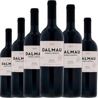 dalmau reserva vino tinto espanol con notas de fruta negra espec 75 cl 145  pack 6 botellas