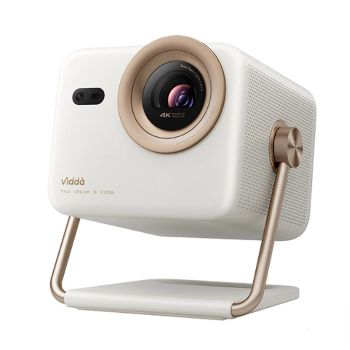 [EU Direct] Hinsense Vidda M2 Pro 3D 4K Proyector láser de tres colores 1200 lúmenes HDR10+ MEMC ZOOM ÓPTICO 1.3X 4GB RA
