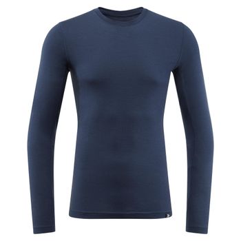 Föhn Men's Merino Long Sleeve Base Layer (175), Mood Indigo