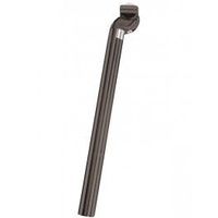 ergotec tija de sillin patent cnc aluminio 350 mm - 272 negro 18 mm offset
