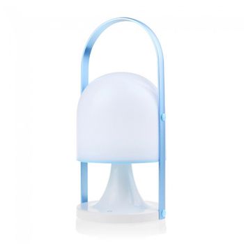Lámpara portátil recargable led laberis azul (2.5w)