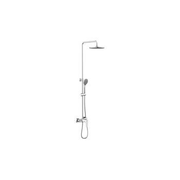 Columna De Ducha Extensible Rociador Cuadrado Marca Genebre