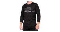 jersey 100  airmatic mangas 3 4 negro