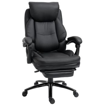 Silla de oficina 65.5x79x118 cm negro