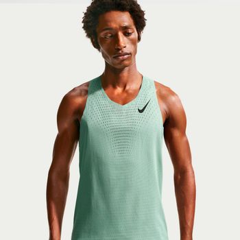 Nike AeroSwift  Camiseta de running Hombres - menta, negro