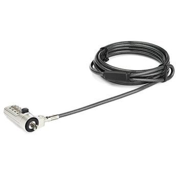 Startech Cable Candado 4 Digitos Ranura Wedge