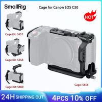 jaula de camara smallrig c50 para canon eos c50 w abrazadera de cable de riel nato compatibilidad modular con mango superior xlr original de canon