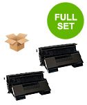 compatible multipack xerox phaser 4500n printer toner cartridges 2 pack -113r00656
