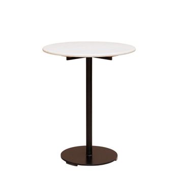 Mesa de comedor de mármol blanco 3 plazas