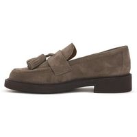 frau mocasines waxy visone para mujer
