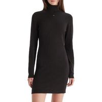 tommy hilfiger vestido tjw ess turtleneck para mujer