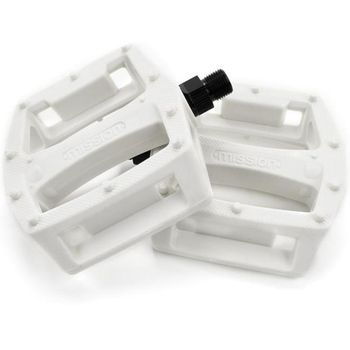 Mission Impulse PC Pedals White