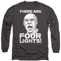 star trek camiseta manga larga four lights para mujer