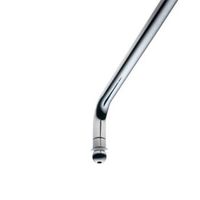 brazo de ducha de laton cromado 35cm