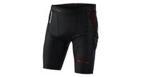 pantalon corto de proteccion mtb troy lee designs stage ghost d3o negro