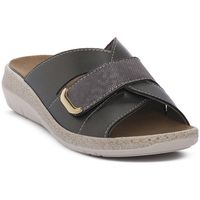 grunland sandalias titanio b1dasa para mujer