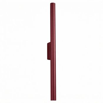 Aplique borgoña acero alt. 50 cm