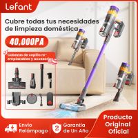 lefant v1 aspiradora inalambrica con potencia de succion de 40 kpa aparato domestico inteligente portatil con pantalla led y bateria extraible y deposito para el polvo