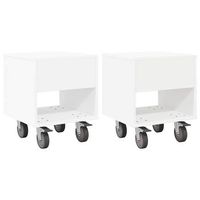 pack 2 uds mesita de noche  armario de noche  mesa de noche 405 x 40 x 48 cm madera de ingenieria