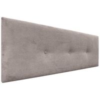 dhome cabecero de pana liso con botones 160x50 camas 150160 - marron