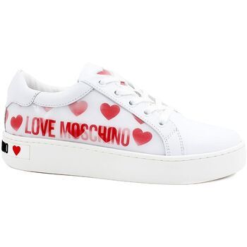 Love Moschino Deportivas Moda Sneaker Cuore Bianco Ologram JA15023G1BIA510A para mujer