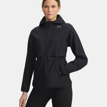 Under Armour Velociti Storm  Chaqueta para correr Mujeres - negro, plateado