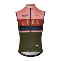 chaleco pedla flyt rosa verde talla s