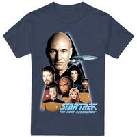 star trek camiseta next generation para mujer