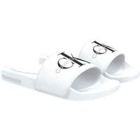 calvin klein jeans sandalias chancla slide monogram mujer para mujer