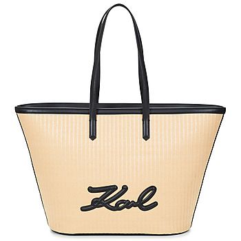 Karl Lagerfeld Bolsa K/SIGNATURE RAFFIA MD TOTE para mujer