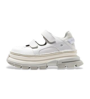 Art para mujer. 116441170003_017 Zapatos de piel Core 2 blanco (39), Ecopiel, 3 a 5cm, Velcro, Casual