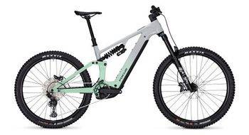 Focus sam   6 8 shimano deore 12v 600wh mx  29 27 5    bicicleta electrica de montana con suspension integral gris verde 2025