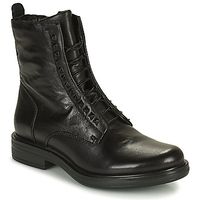 mjus botines cafe tri para mujer