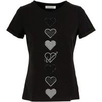 cafe noir camiseta kjt038 para mujer
