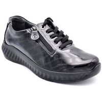 suave zapatillas 3758 negro para mujer