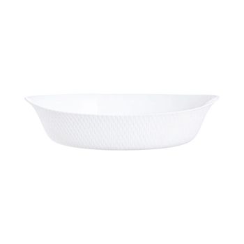 Fuente de horno oval vidrio templado 32x20 cm