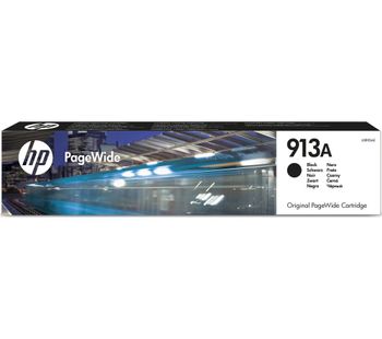 HP Original PageWide 913A Black Ink Cartridge, Black