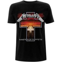 metallica tops y camisetas master of puppets cross para hombre