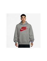 sudadera nike sportswear club fleece hombre gris