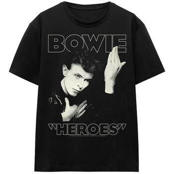 David Bowie Tops y Camisetas Heroes Cover para hombre