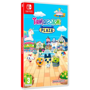 TAMAGOTCHI PLAZA SWITCH JUEGO FÍSICO PARA NINTENDO SWITCH VERSIÓN ESPAÑOLA GARANTÍA EUROPEA EU WARRANTY