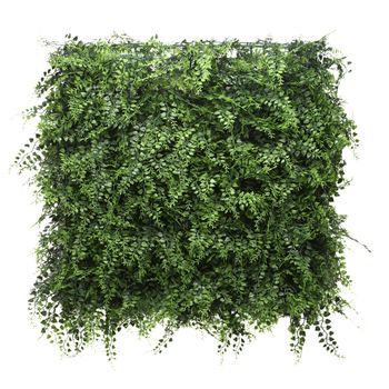 Estera Vegetal / De Pared / Jardín Vertical Leafluxe 2 50x50 Cm Verde Hjh Living