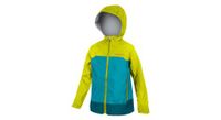 chaqueta impermeable para ninos endura mt500 jr verde azul